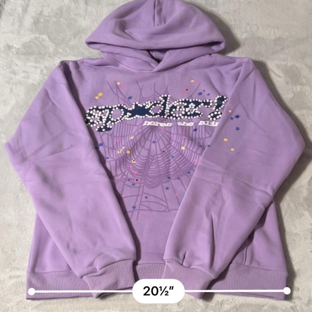 Spider lavender Hoodie